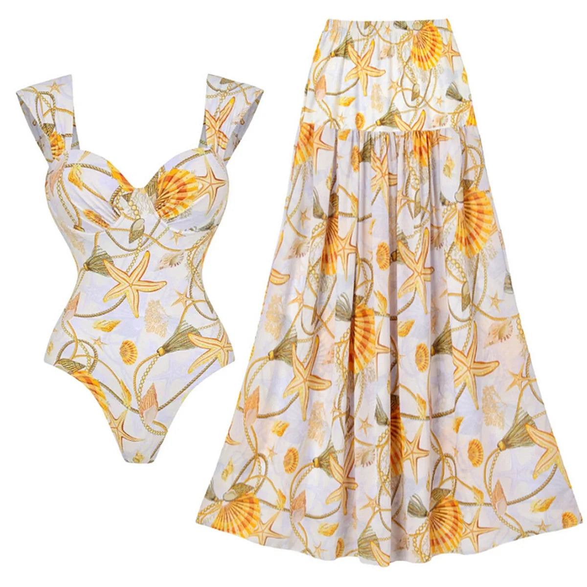 Effortlessly Elegant Bathing Suit with a Timeless Design