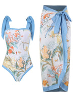 Subtly Elegant Swimsuit with a Refined Vintage Look