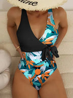 Subtly Elegant Bathing Suit with a Refined Vintage Look