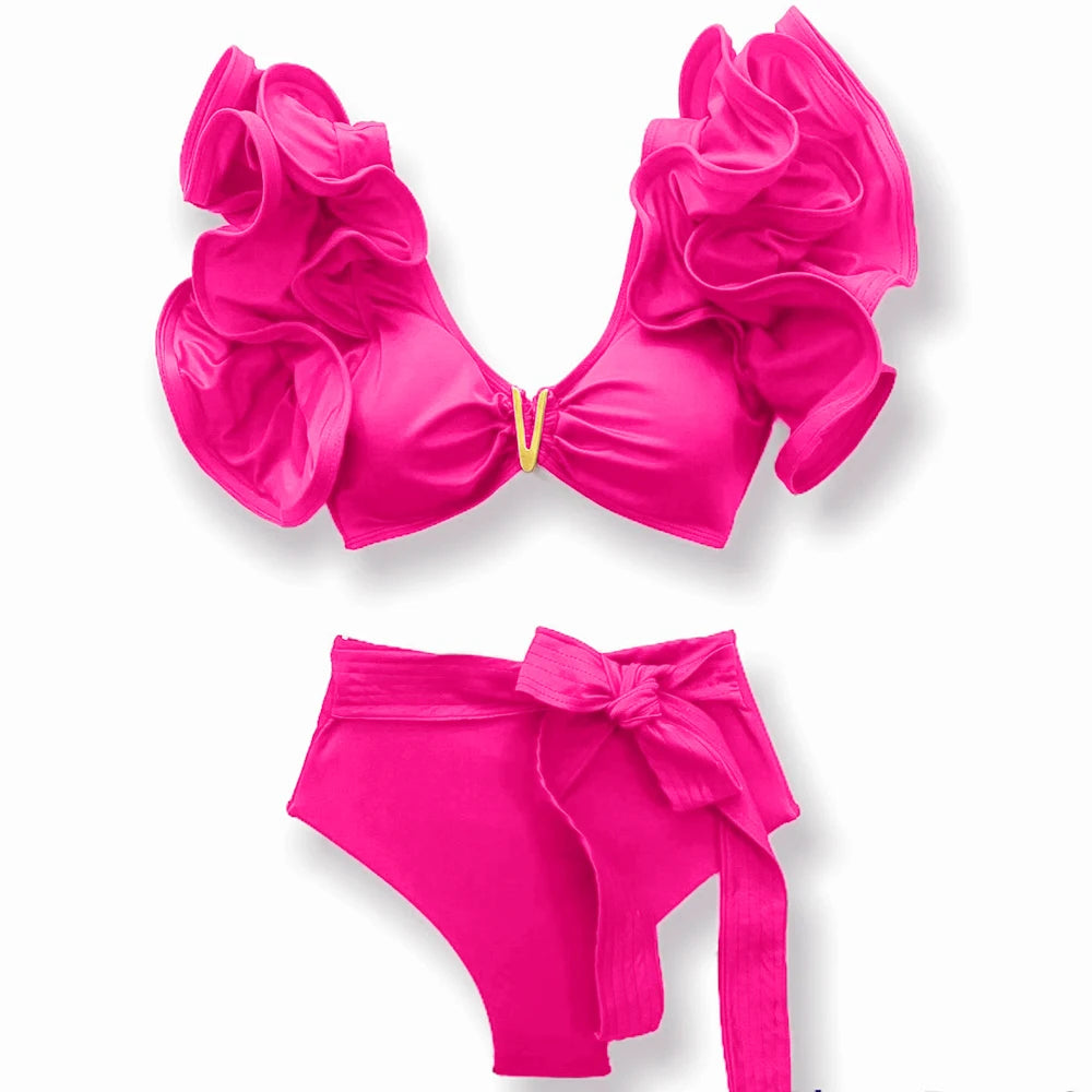 Casually Elegant Bathing Suit with a Refined Edge
