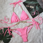 Finely Styled Bathing Suit with a Classic Vintage Look