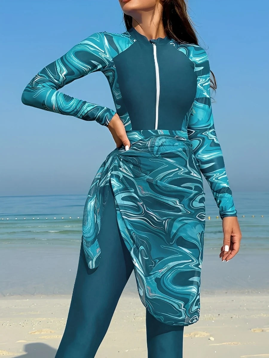 Finely Styled Swimsuit with a Classic Vintage Look