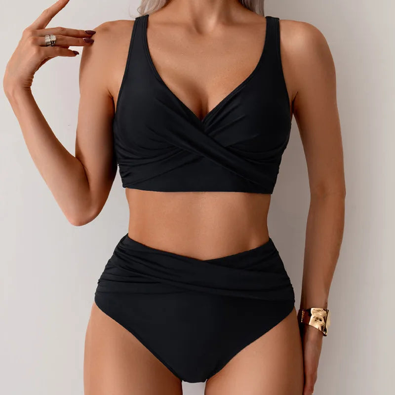 Finely Styled Bathing Suit with a Classic Vintage Look