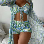 Subtly Elegant Bathing Suit with a Refined Vintage Look