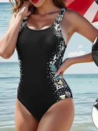 Classic Vintage Swimsuit with a Flattering Fit
