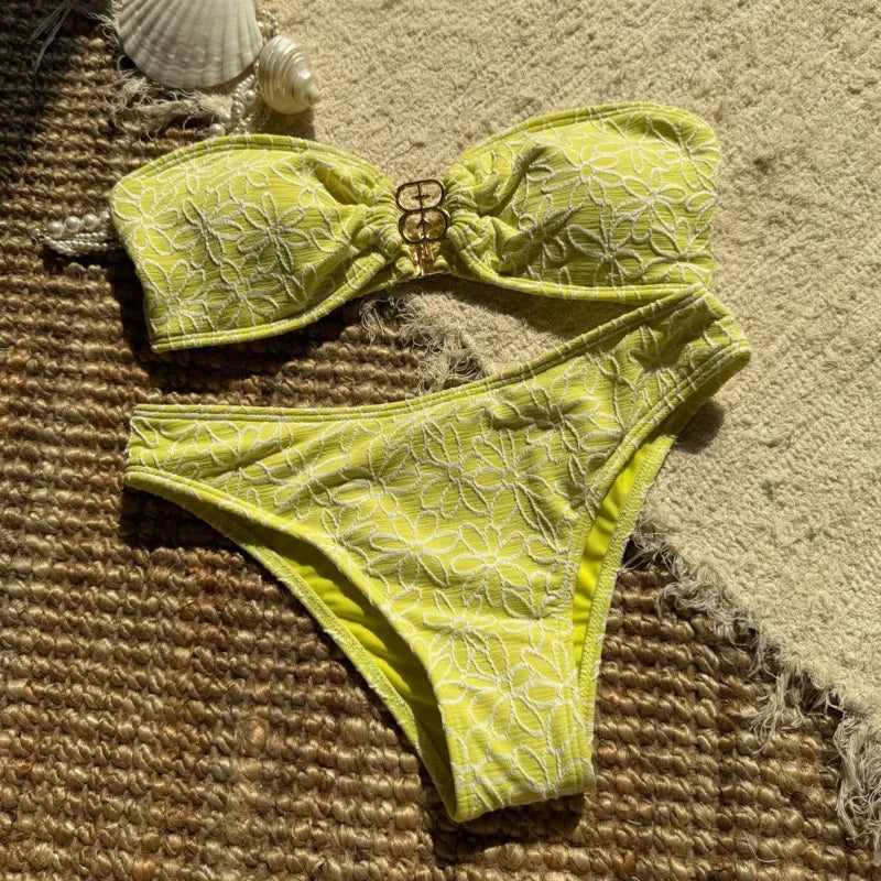 Classic Vintage Bathing Suit with a Flattering Fit