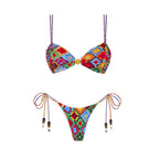 Subtly Elegant Bathing Suit with a Refined Vintage Look