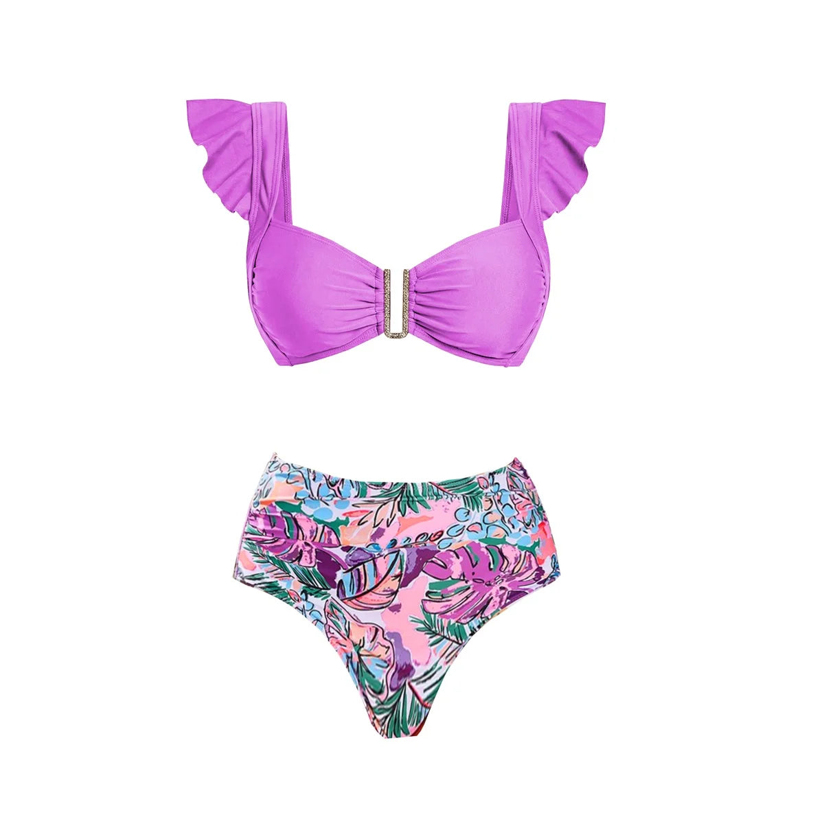 Vintage Inspired Bathing Suit with a Contemporary Edge