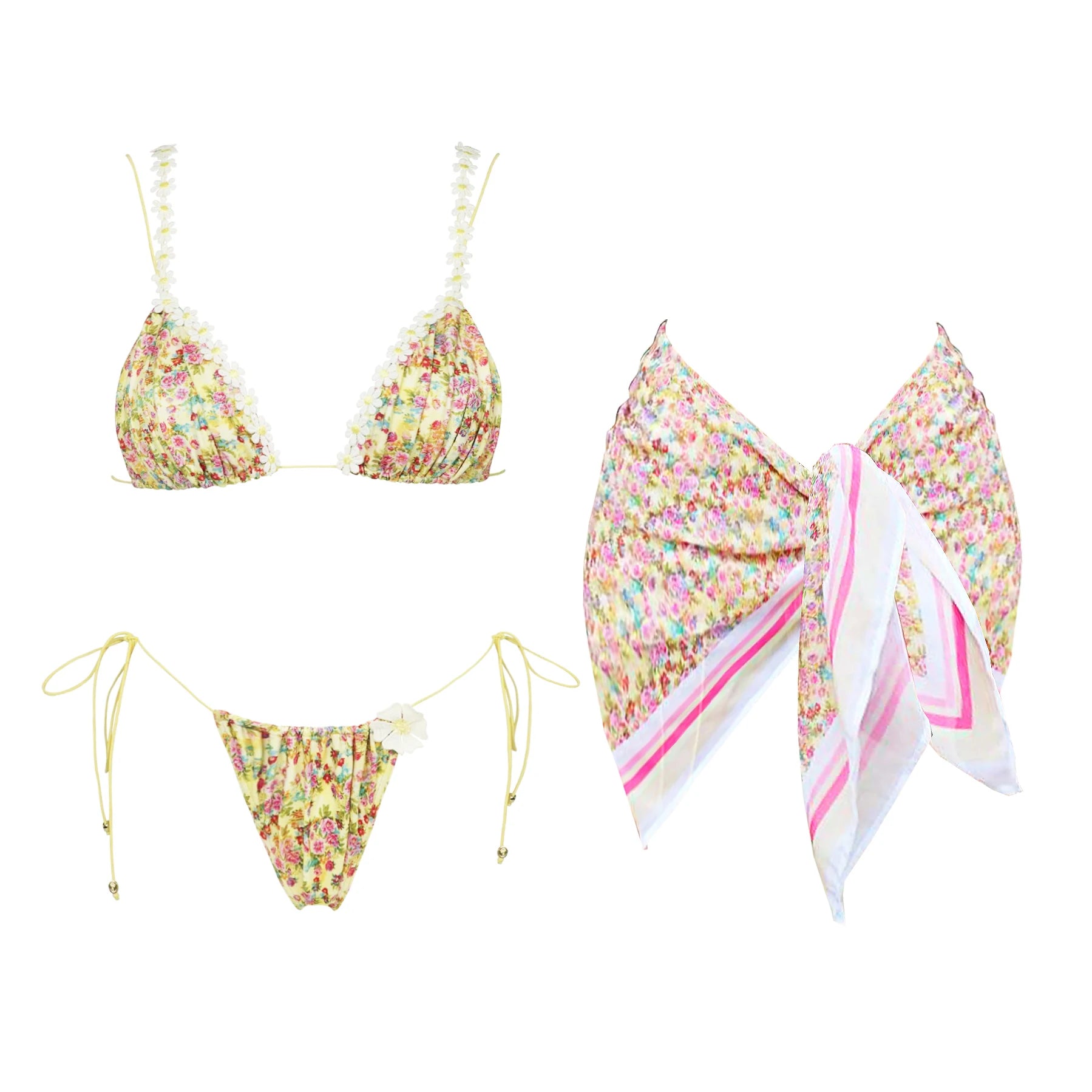Casually Elegant Bathing Suit with a Refined Edge