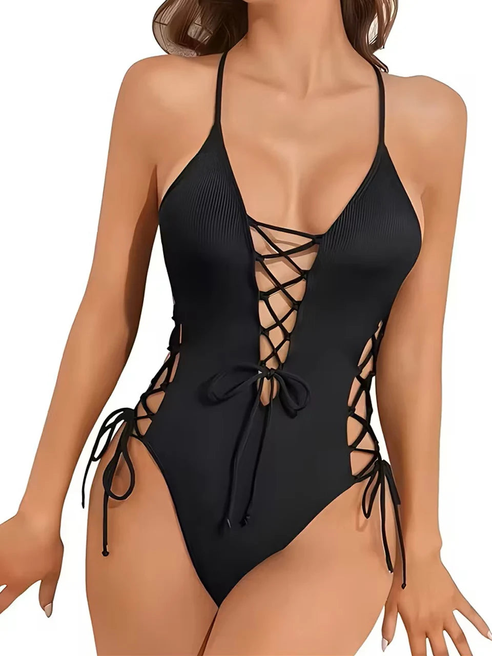 Classic Vintage Swimsuit with a Flattering Fit