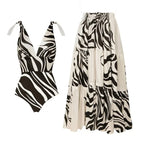 Subtly Elegant Bathing Suit with a Refined Vintage Look