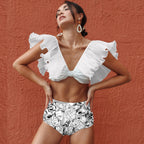 Casually Elegant Bathing Suit with a Refined Edge