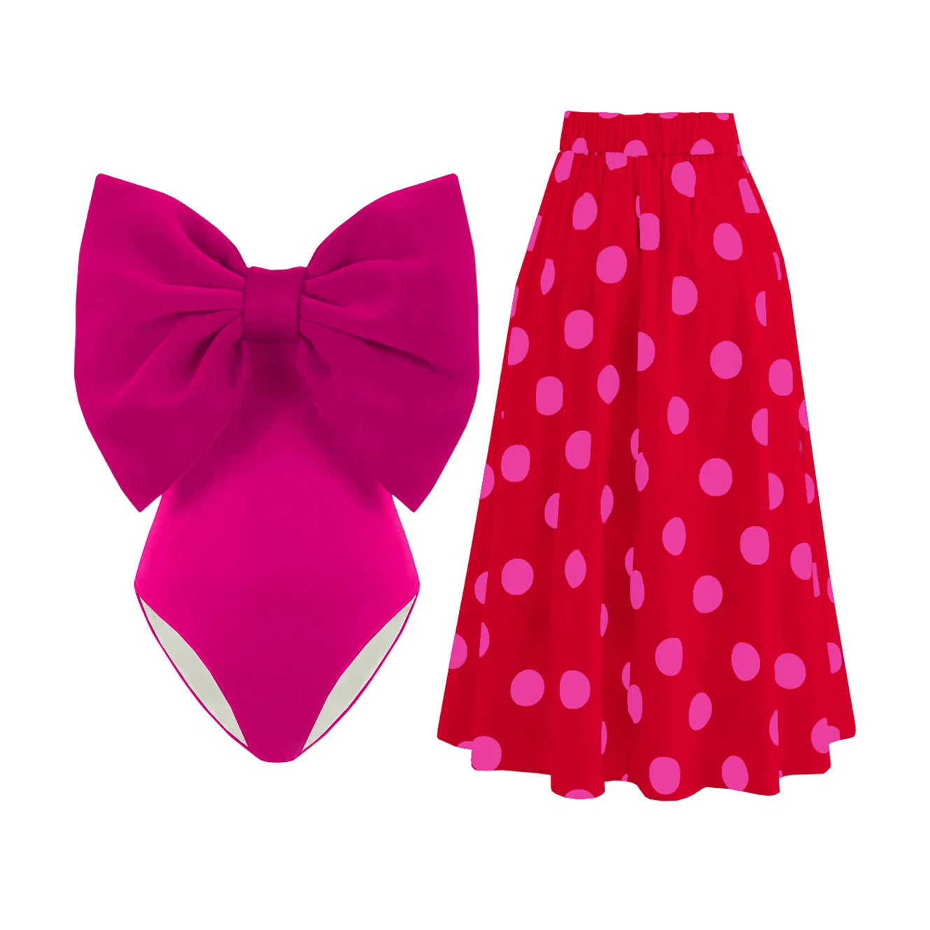 Finely Styled Bathing Suit with a Classic Vintage Look