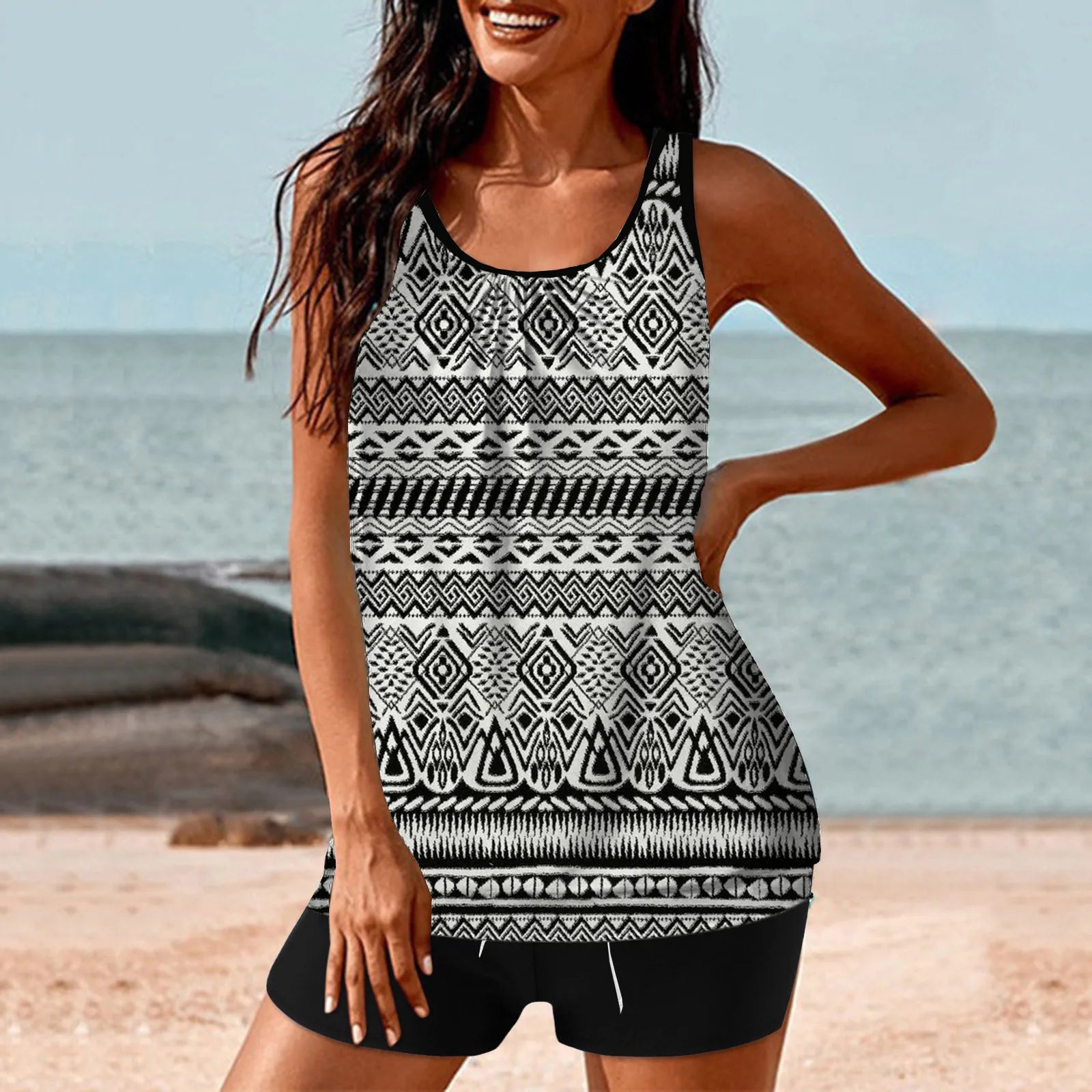 Effortlessly Elegant Swimsuit with a Timeless Design