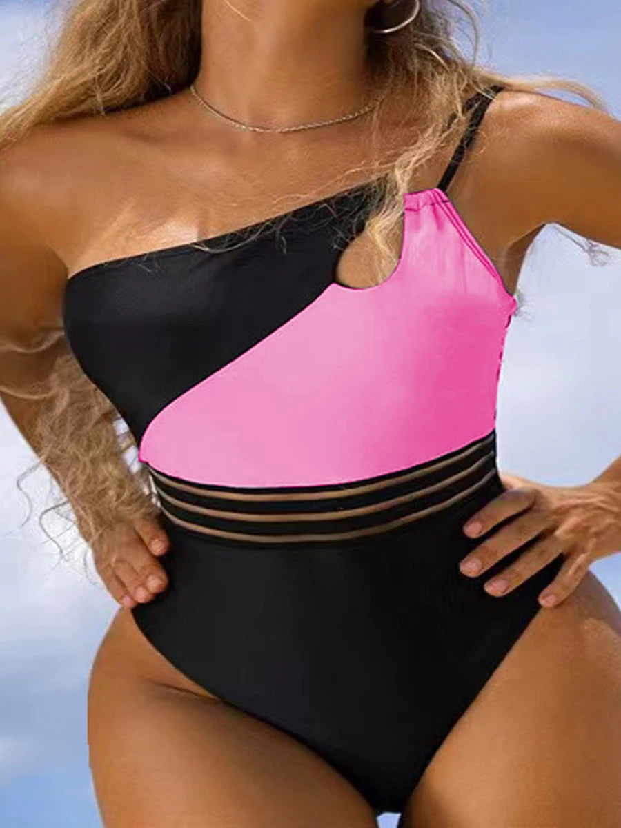 Vintage Inspired Bathing Suit with a Contemporary Edge