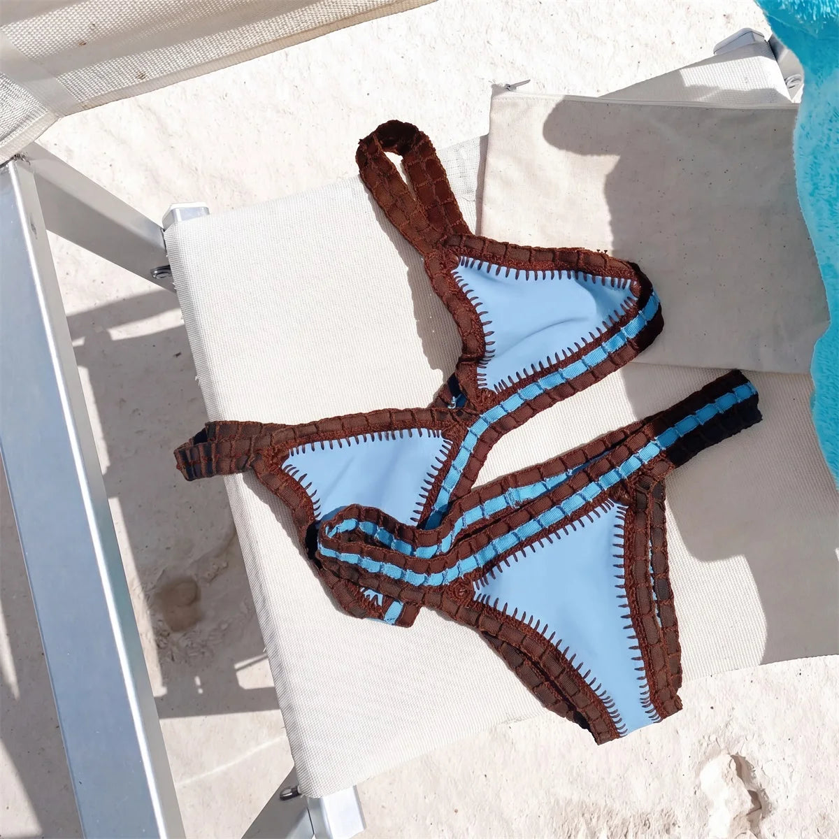 Finely Styled Bathing Suit with a Classic Vintage Look