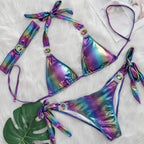 Subtly Elegant Bathing Suit with a Refined Vintage Look