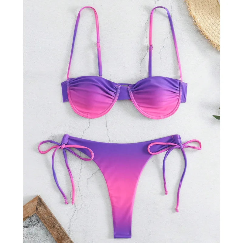 Casually Elegant Bathing Suit with a Refined Edge