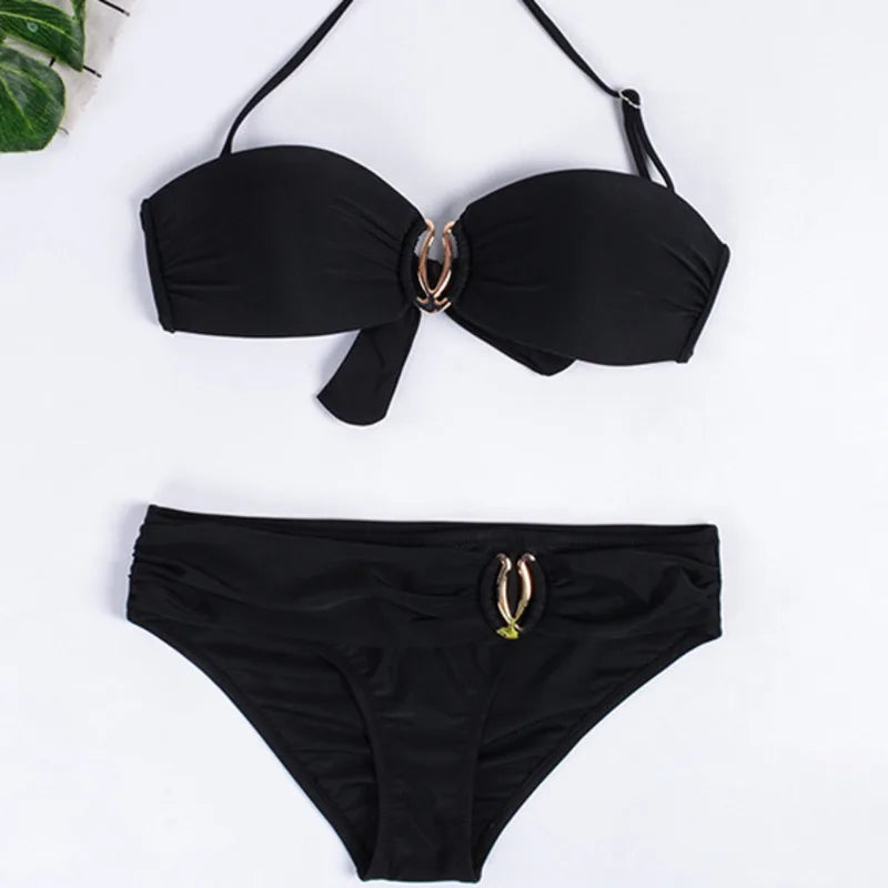 Finely Styled Bathing Suit with a Classic Vintage Look