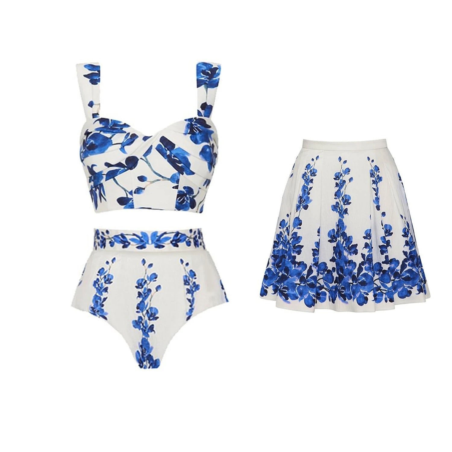 Subtly Elegant Bathing Suit with a Refined Vintage Look
