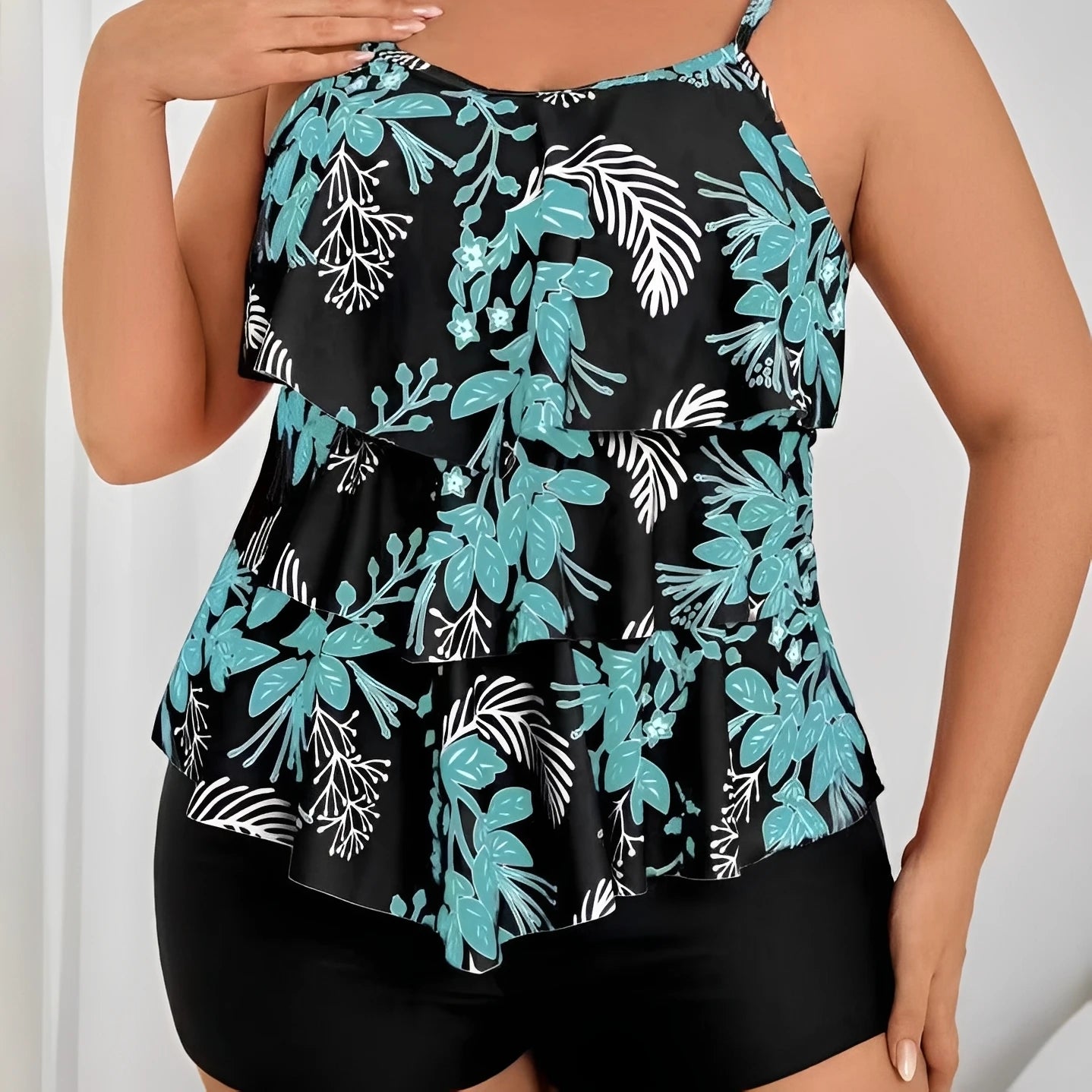 Finely Styled Swimsuit with a Classic Vintage Look