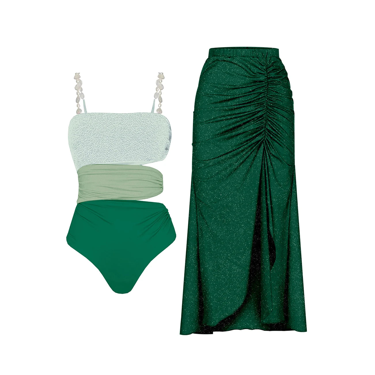 Finely Styled Bathing Suit with a Classic Vintage Look