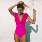 Casually Elegant Bathing Suit with a Refined Edge