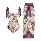 Casually Elegant Swimsuit with a Refined Edge
