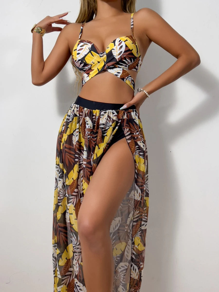 Classic Vintage Bikini with a Flattering Fit