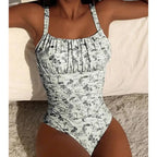 Vintage Inspired Bathing Suit with a Contemporary Edge