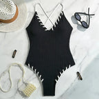 Finely Styled Bathing Suit with a Classic Vintage Look