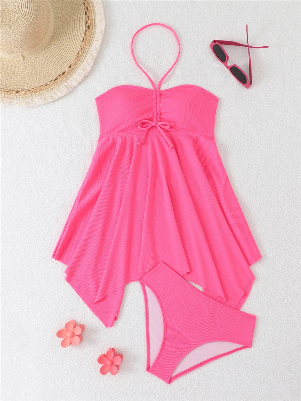 Subtly Elegant Swimsuit with a Refined Vintage Look