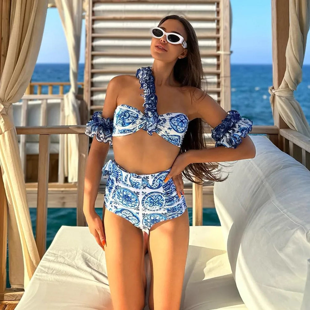 Vintage Style Bathing Suit with a Modern Fit