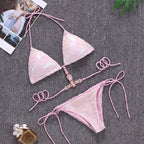 Subtly Elegant Bathing Suit with a Refined Vintage Look