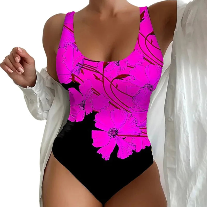 Effortlessly Elegant Bathing Suit with a Timeless Design