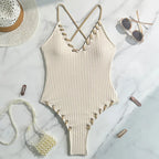 Finely Styled Bathing Suit with a Classic Vintage Look