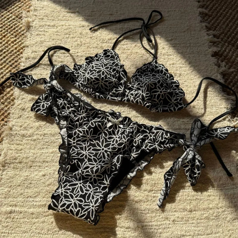 Finely Styled Bathing Suit with a Classic Vintage Look