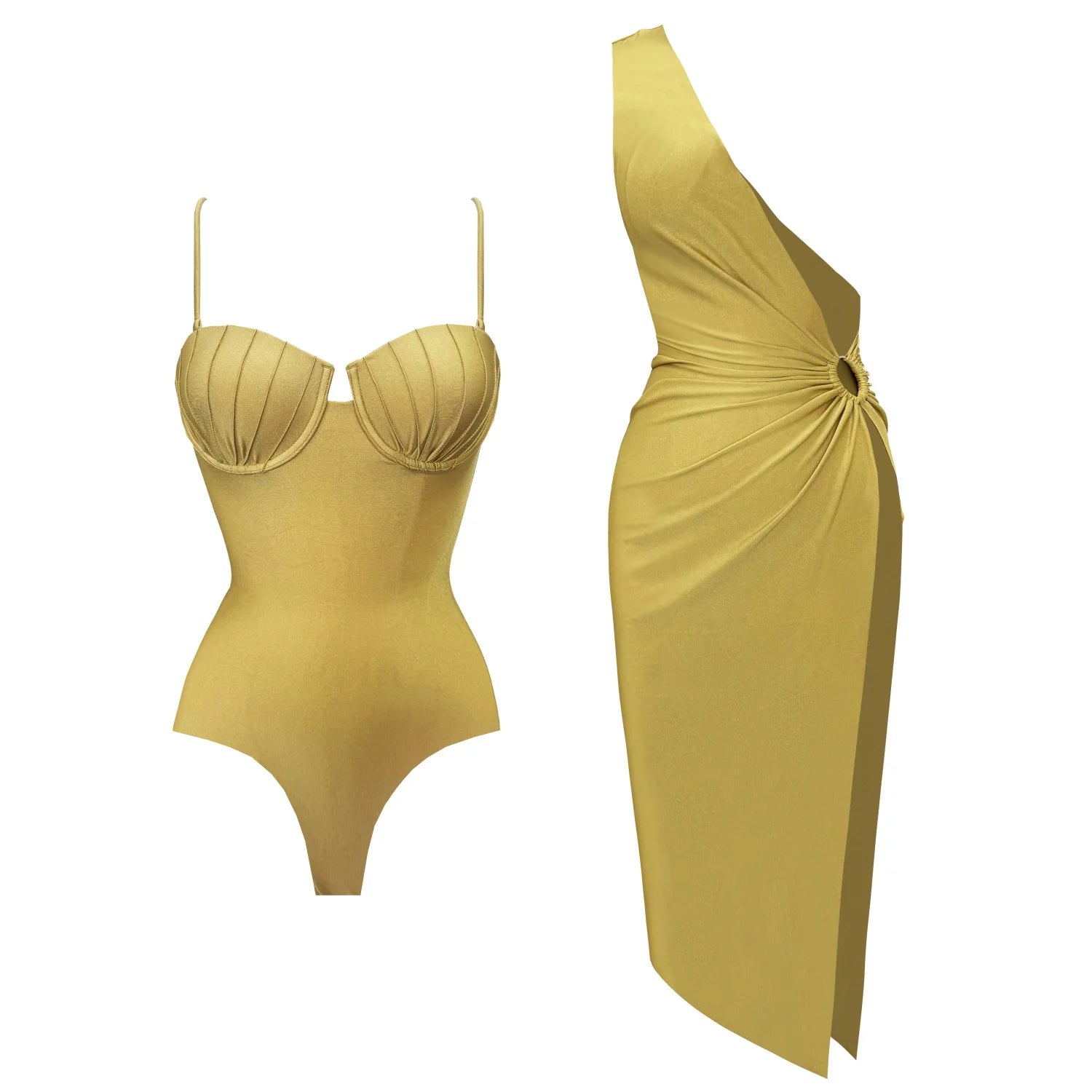 Vintage Style Bathing Suit with a Modern Fit