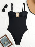 Classic Vintage Swimsuit with a Flattering Fit