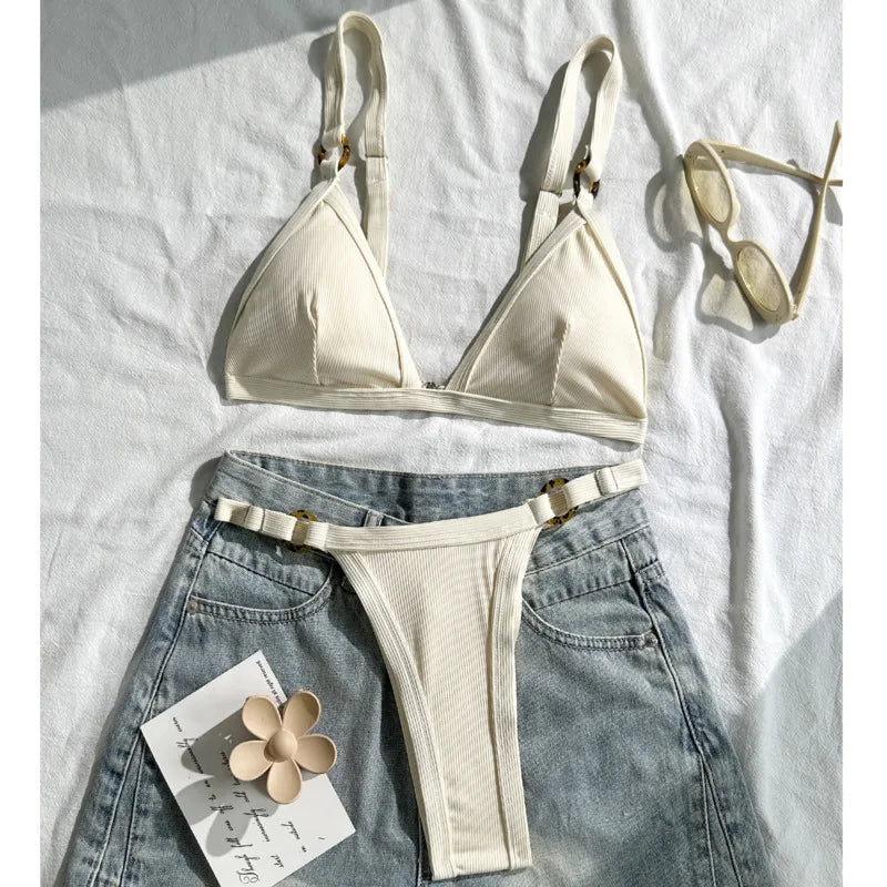 Finely Styled Bathing Suit with a Classic Vintage Look