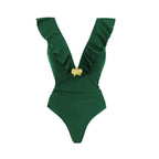 Classic Vintage Bathing Suit with a Flattering Fit