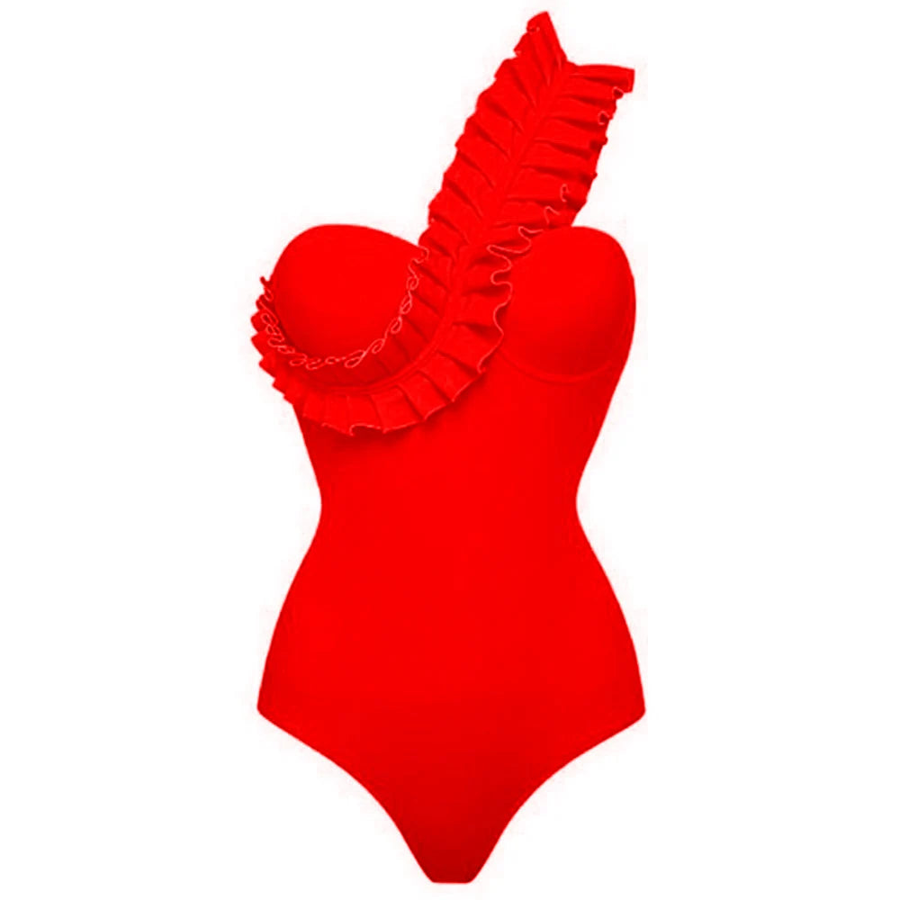 Finely Styled Bathing Suit with a Classic Vintage Look