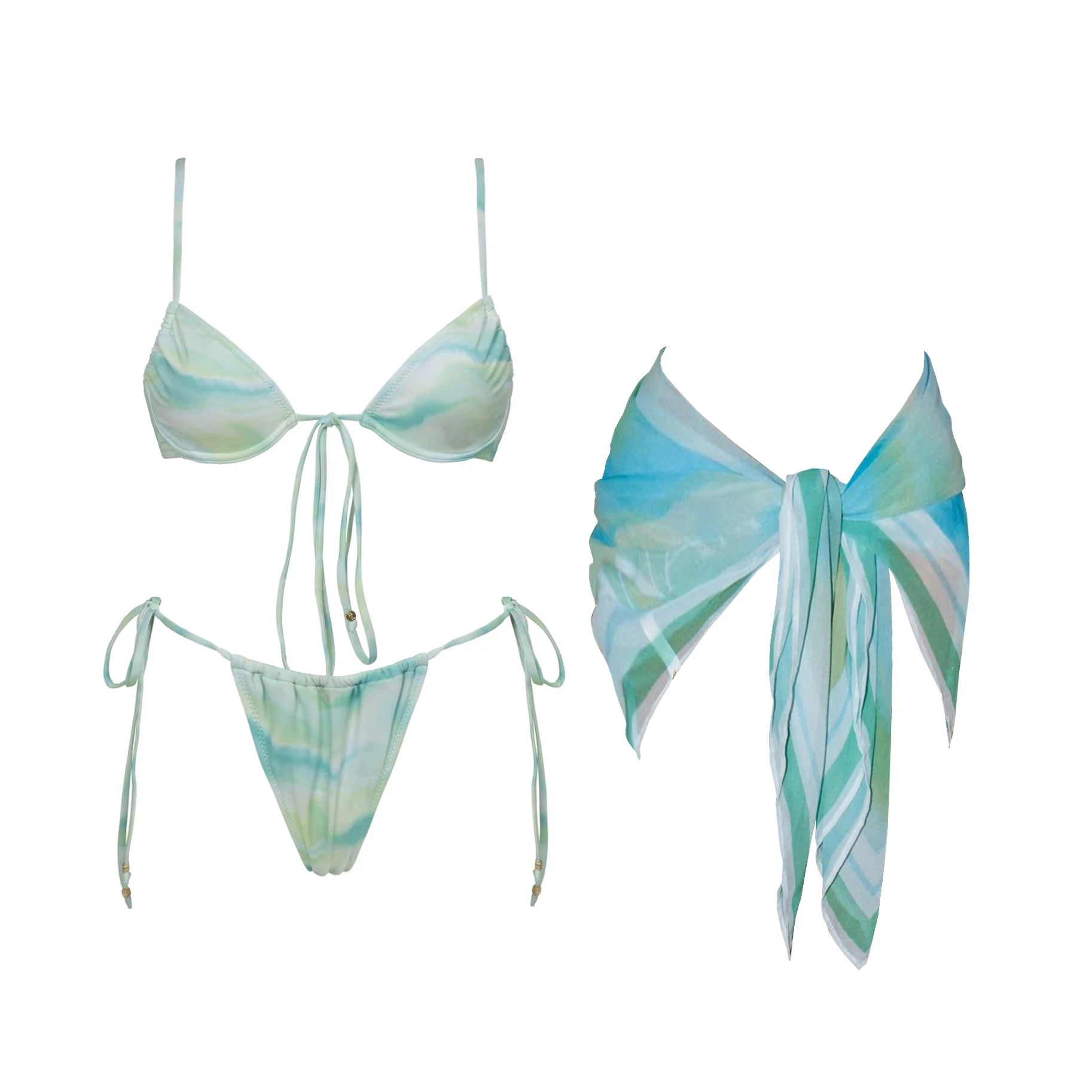 Casually Elegant Bathing Suit with a Refined Edge