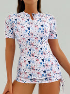 Subtly Elegant Swimsuit with a Refined Vintage Look