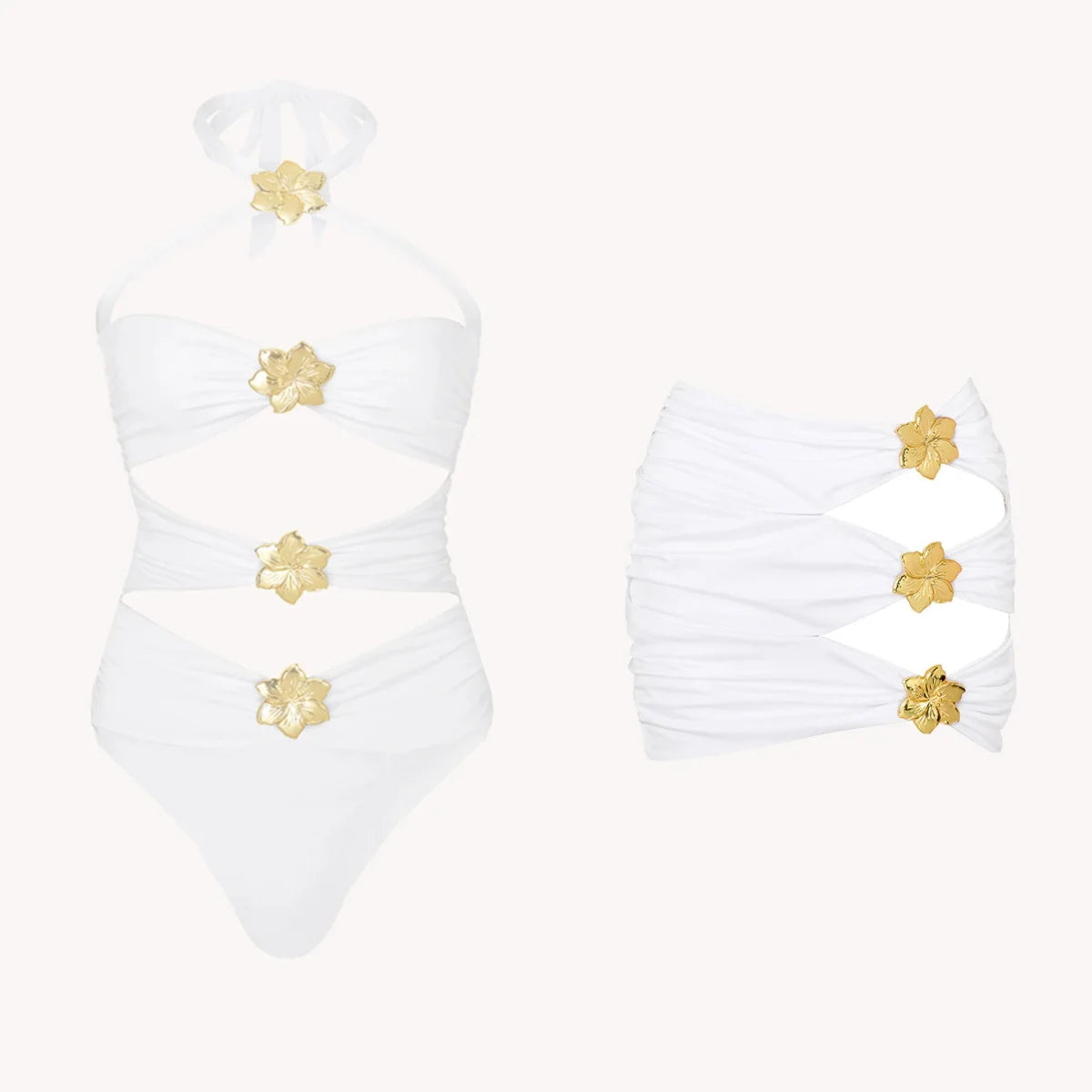 Classic Vintage Swimsuit with a Flattering Fit
