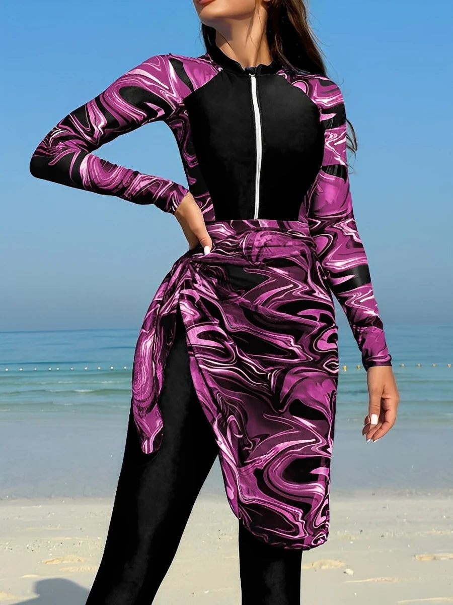 Finely Styled Swimsuit with a Classic Vintage Look