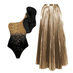 Beautifully Finished Bathing Suit in a Timeless Design