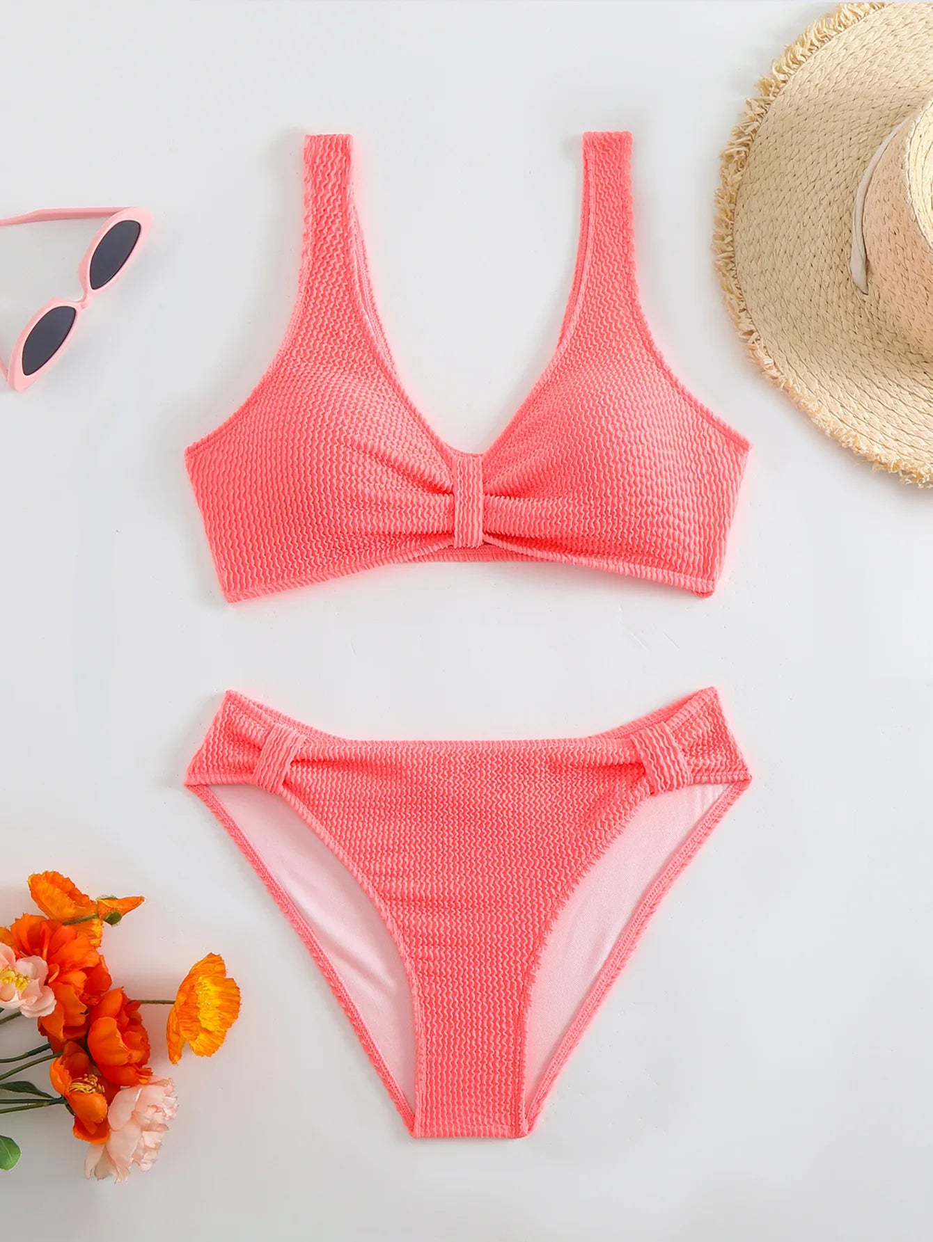 Vintage Inspired Bathing Suit with a Contemporary Edge