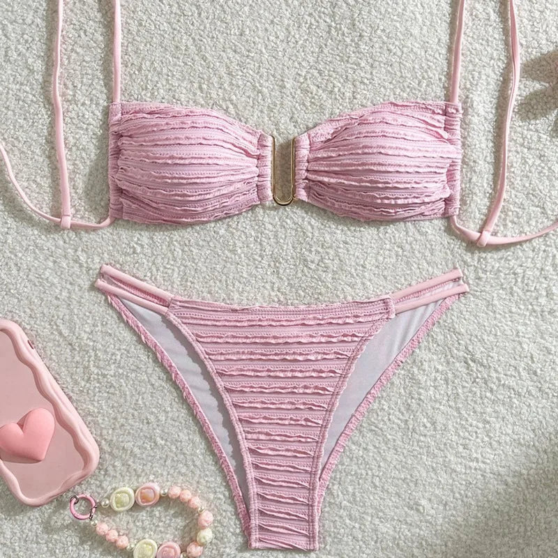 Classic Vintage Bathing Suit with a Flattering Fit