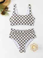 Finely Styled Bathing Suit with a Classic Vintage Look